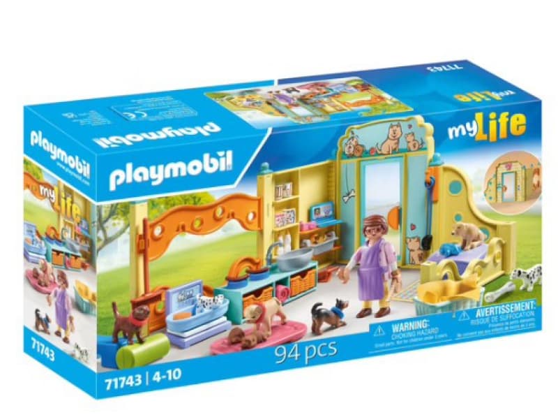 71743 Centre Soin Chiens, my life playmobil 25-10