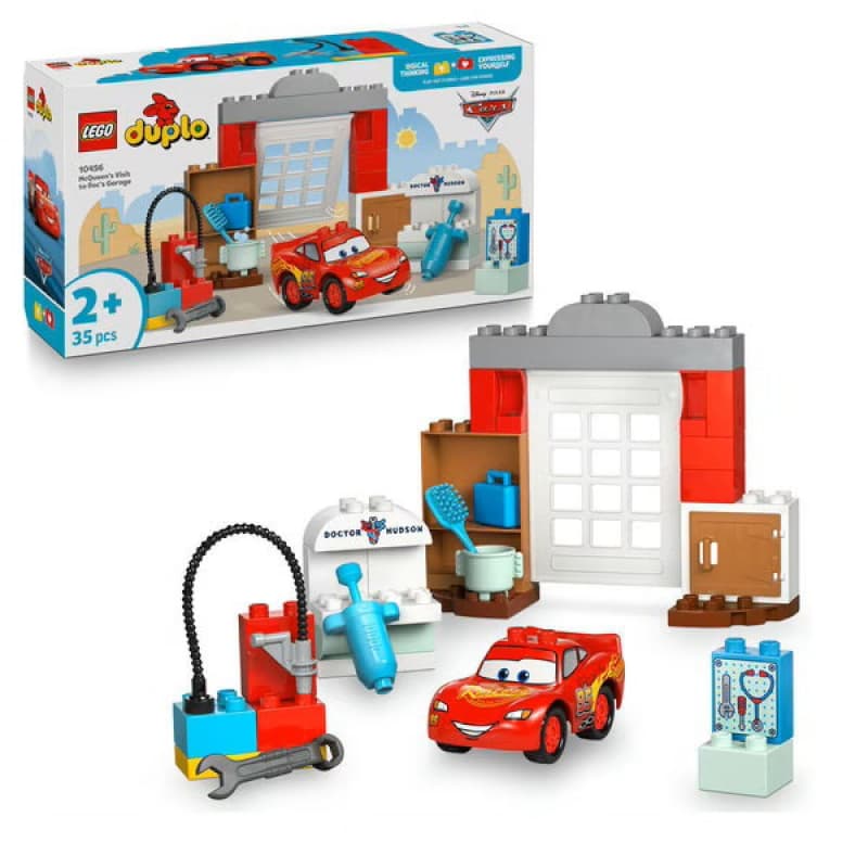 Dupl 10456 Visite de Mcqu, briques lego duplo 25-10