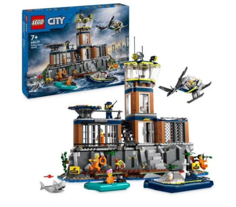 City 60419 Prison Police, briques lego city 25-10