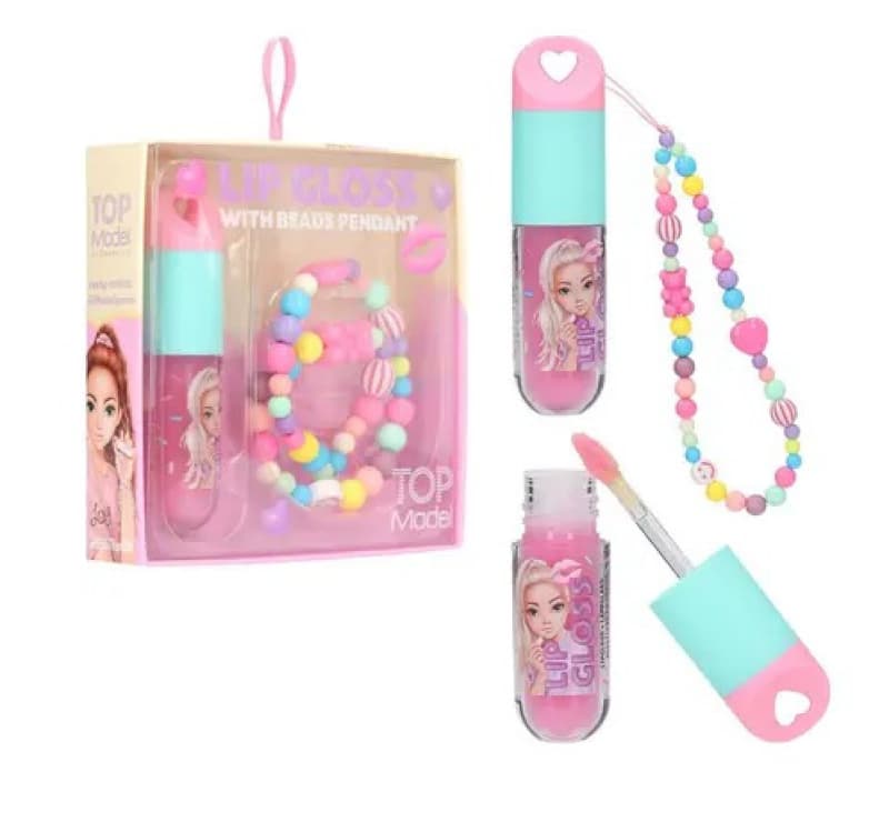 Top Model Gloss avec Pendentif en Perle, topmodel
