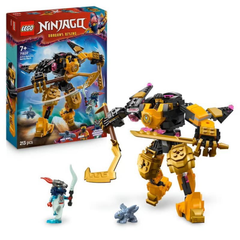 Ninj 71839 Robot Spinjitz, briques lego ninjago 25-10