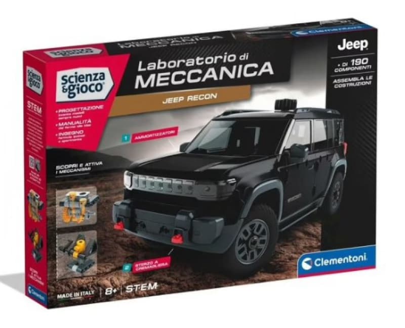 Atel Meca Jeep Recoon Mg, clementoni