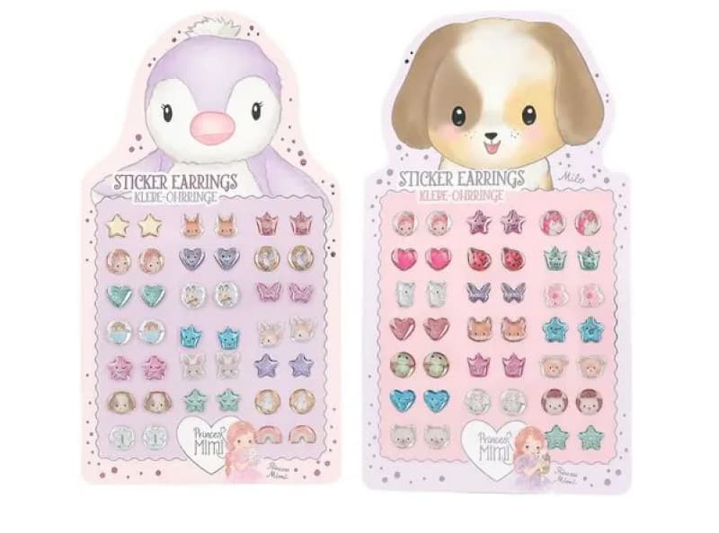 Princess Mimi Boucles d'Oreilies Adhesiv