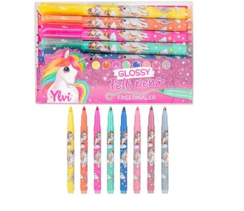 Ylvi Glossy Set de Feutres