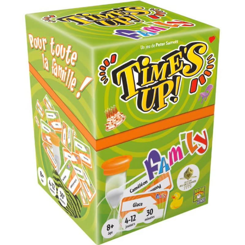 Time's Up Family Vert, non jeux famille asmodee jeux 25-10