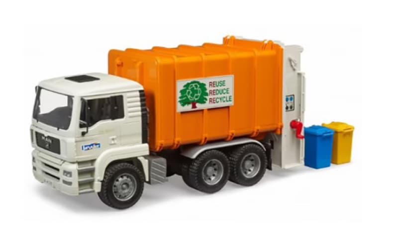 Camion Poubell Man Tga Mg, non urbain bruder 25-10 — vue 2 sur 2