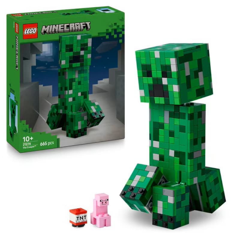 Mine 21276 le Creeper, briques lego minecraft 25-10