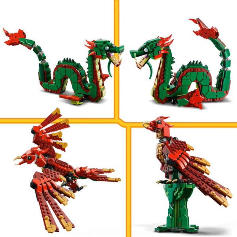 Crea 31161 Dragon Medieva, briques lego creator 25-10 — vue 2 sur 2