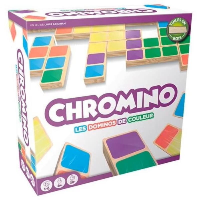 Chromino New, non jeux famille asmodee jeux 25-10 — vue 2 sur 2