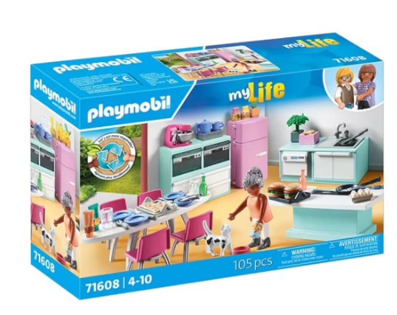 71608 Cuis Ilot Central, my life playmobil 25-10