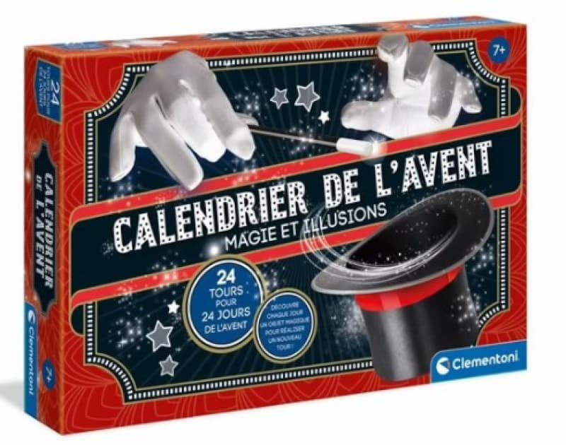 Calendrier Avent Magie Mg, clementoni — vue 1 sur 2