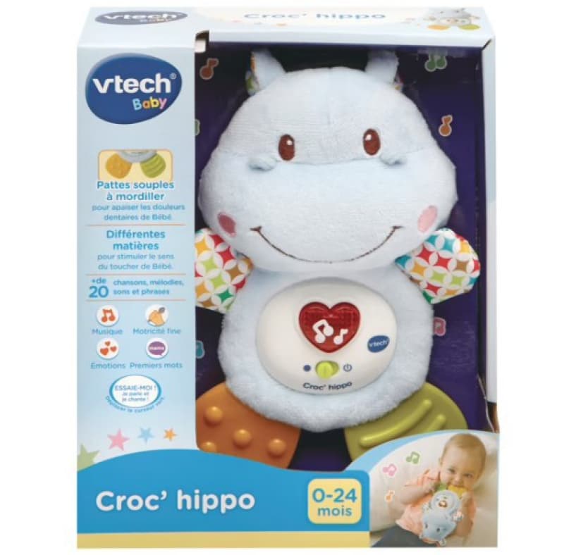 Croc'hippo, hochets vtech baby 25-10