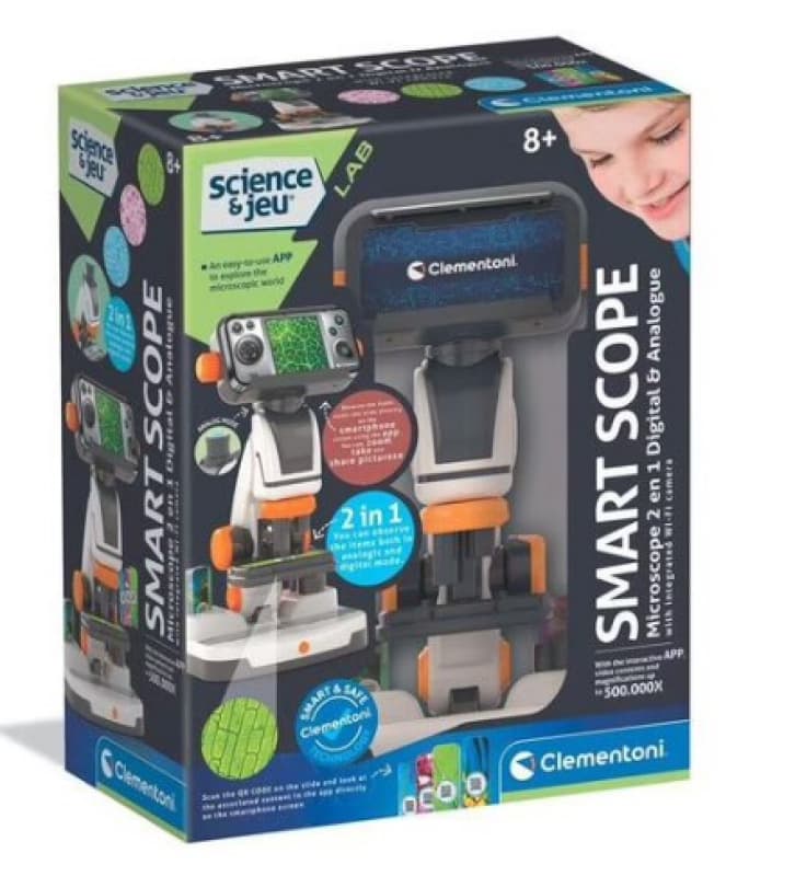 Microscope Digita Wifi Mg, clementoni — vue 1 sur 2