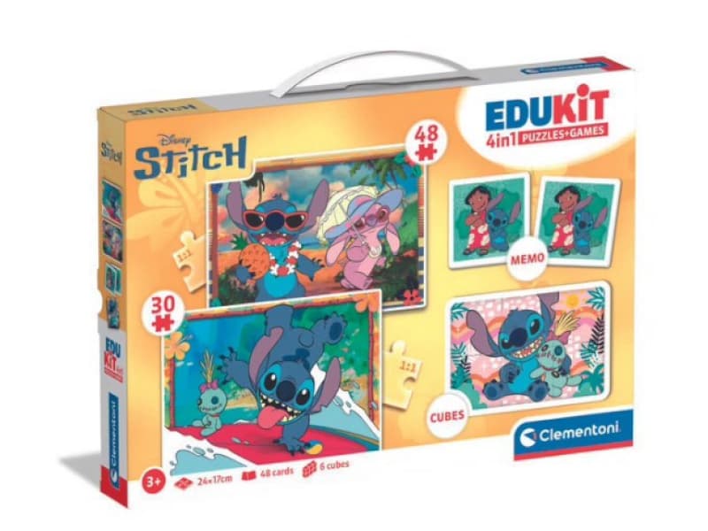 Edukit 4 en 1 Stitch Mg, non edukit clementoni 25-10