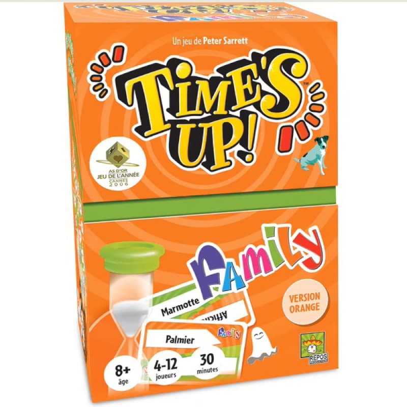 Time's Up Family Orange, non jeux famille asmodee jeux 25-10