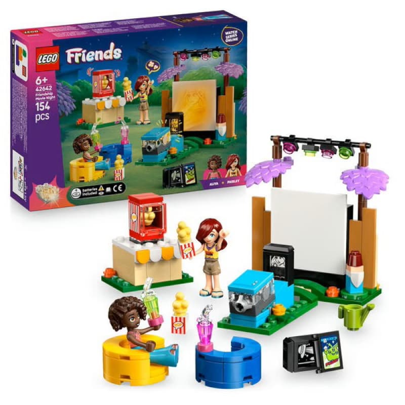 Fri 42642 Soiree Cinema, briques lego friends 25-10