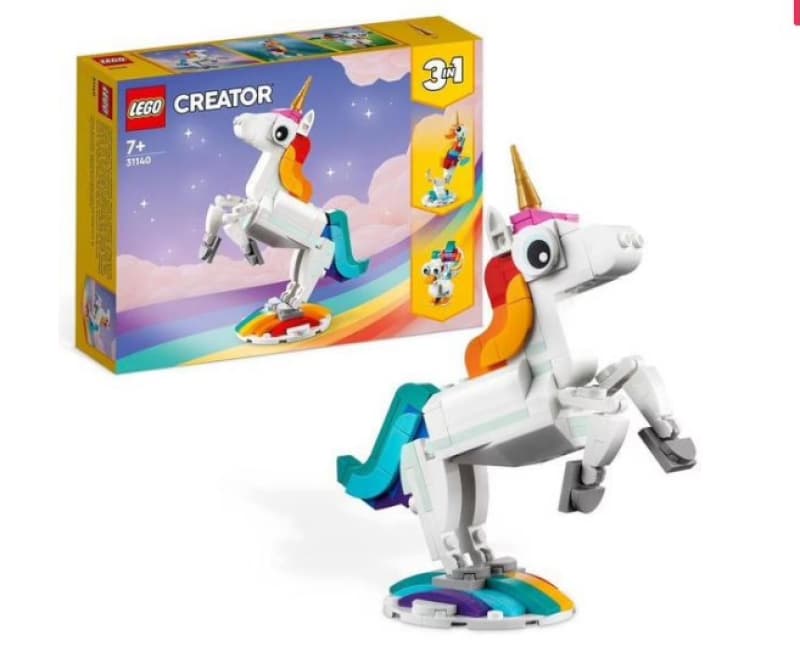 Crea 31140 Licorne Magiqu, briques lego creator 25-10