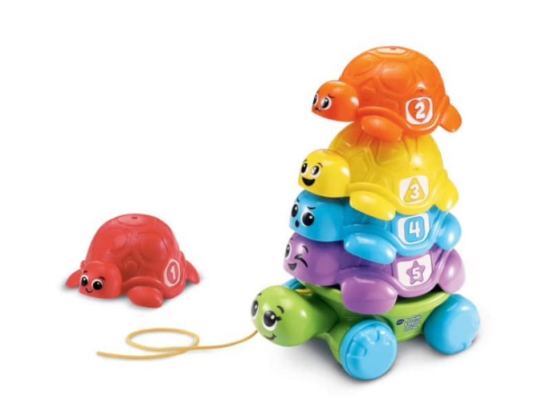 Famille Empilo Tortue, jouets a tirer et a pousser vtech baby 25-10