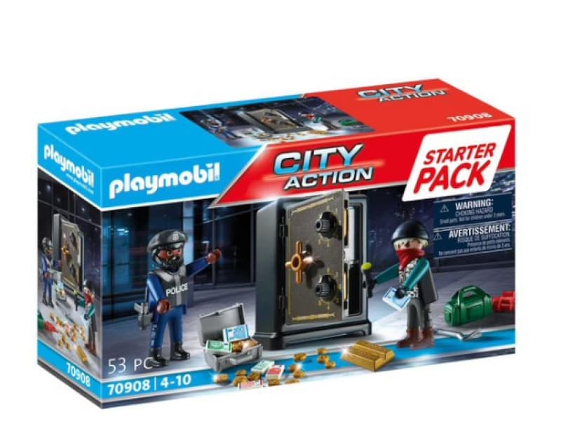 70908 Starter Policier, action heroes playmobil 25-10
