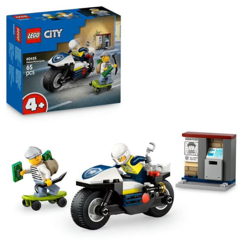 City 60455 Course-poursui, briques lego city 25-10