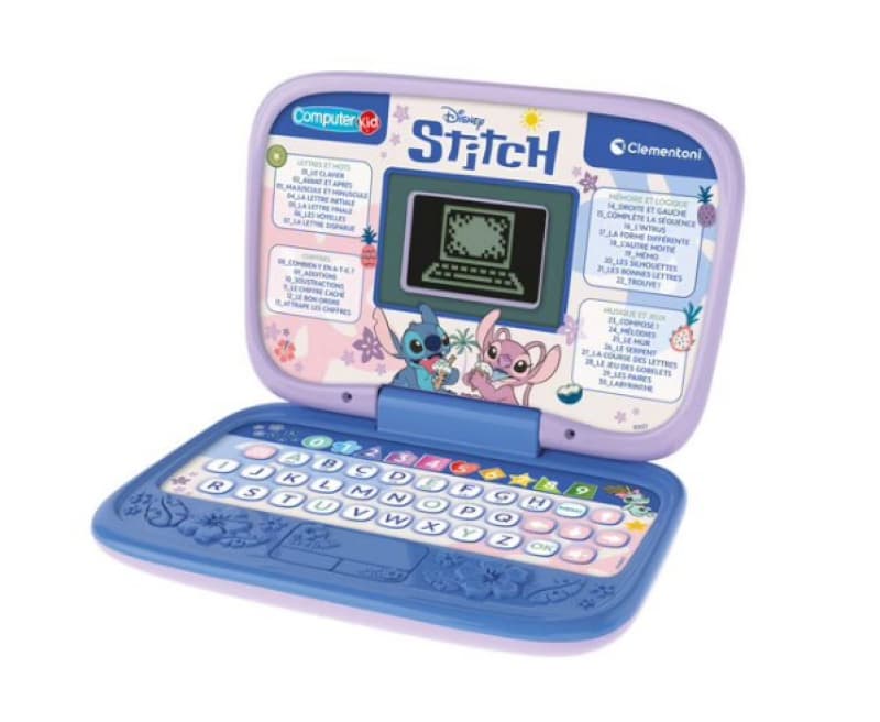 Ordinateur Stitch, clementoni via kjl — vue 1 sur 2