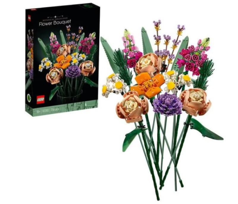 Bot 10280 Bouquet Fleu Kd, kidult briques lego botanicals 25-10