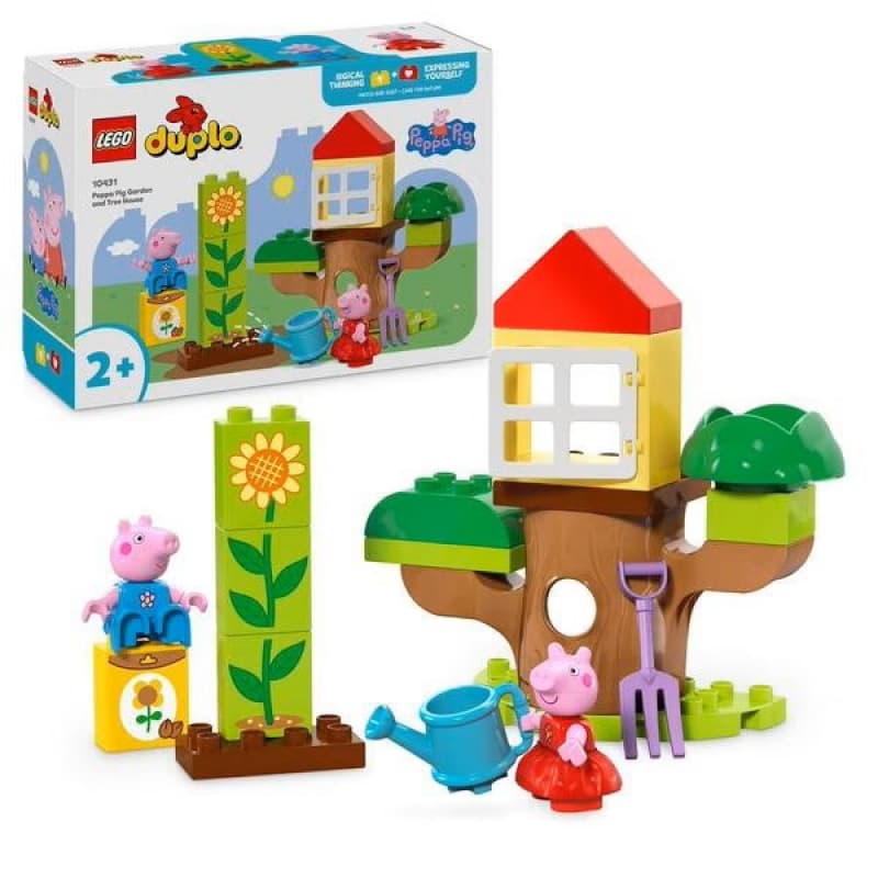 Pp 10431 Jardin et Cabane, briques lego duplo 25-10