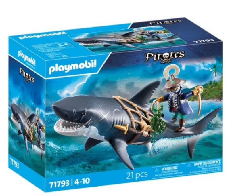 71793 Pirate+requin Geant, adventure playmobil 25-10