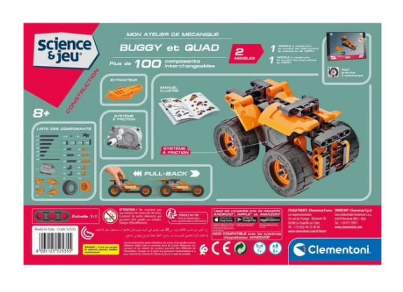 Atel Meca Buggy Quads Mg, non atelier mecanique clementoni 25-10 — vue 2 sur 3