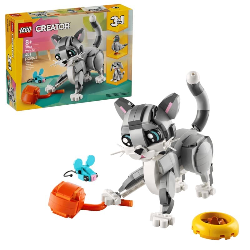 Crea 31163 Chat Joueur, briques lego creator 25-10