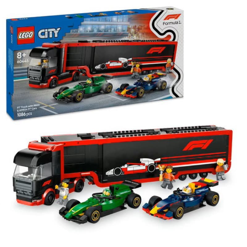 City 60445 Camion de F1, briques lego city 25-10