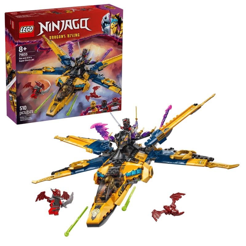 Ninj 71833 Avion Tempete, briques lego ninjago 25-10