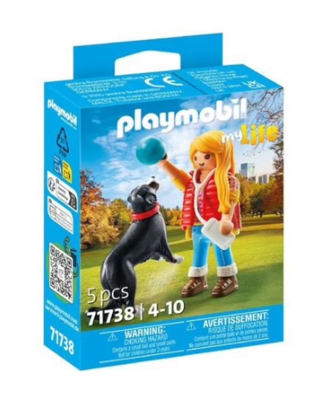 71738 Fille+chien Montagn, my life playmobil 25-10