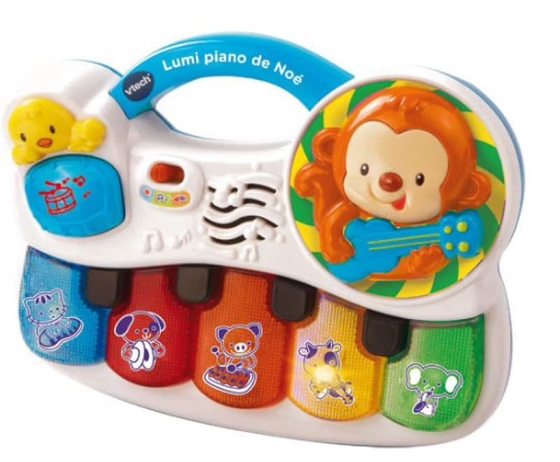 Lumi Piano de Noe, instrument de musique vtech baby 25-10