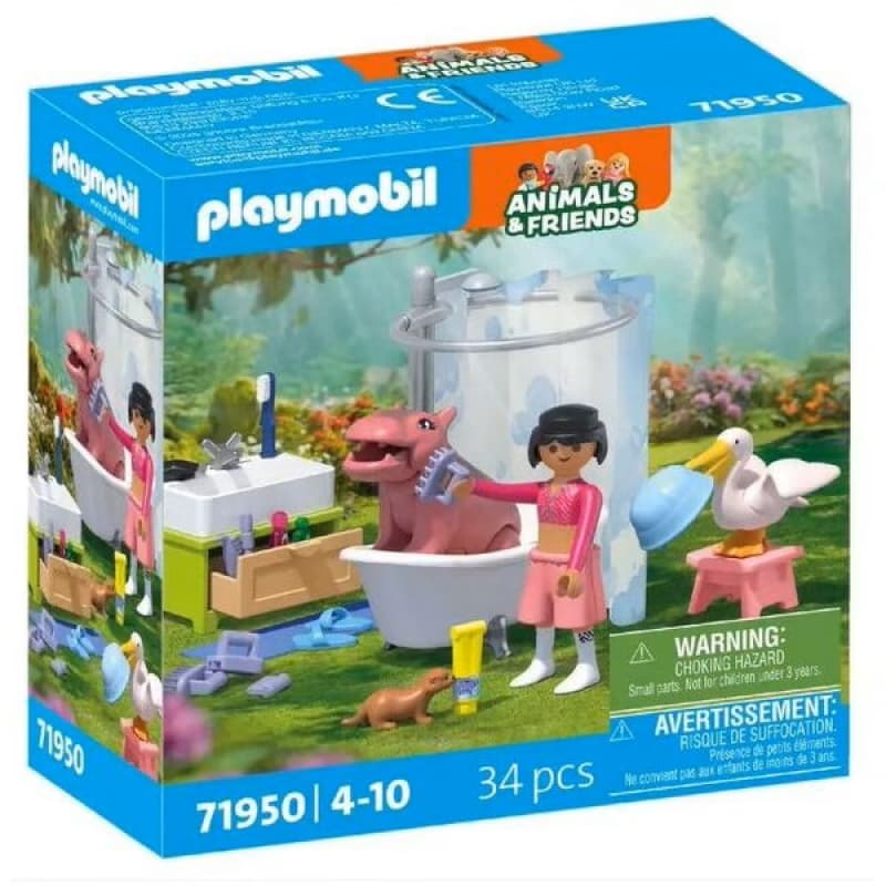 71950 le Bain des Animaux, my life playmobil 25-10
