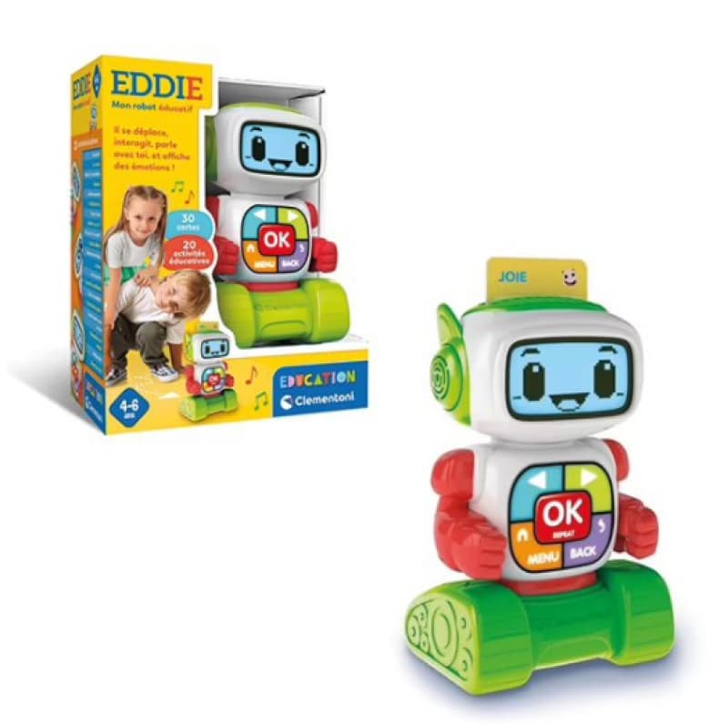 Eddie Robot Educatif Mg, clementoni