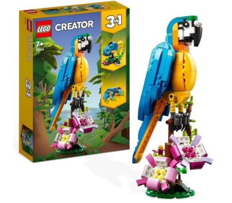 Crea 31136 Perroquet Exo, briques lego creator 25-10