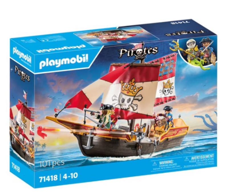 71418 Chaloupe Pirates, adventure playmobil 25-10
