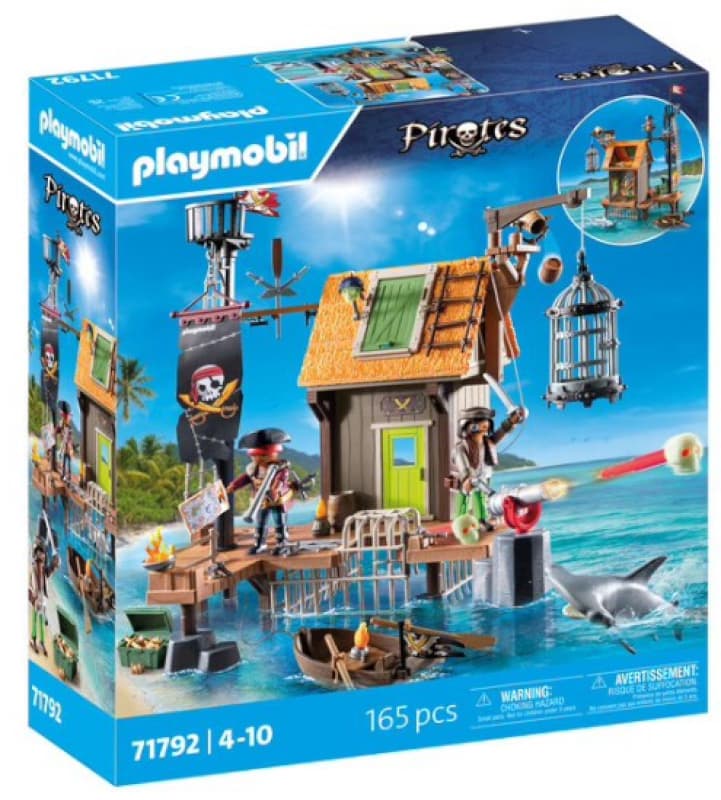 71792 Port+repaire Pirate, adventure playmobil 25-10