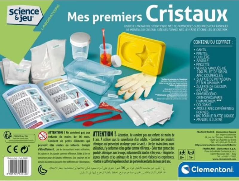 1ers Cristaux+mini Ser.mg, clementoni — vue 2 sur 3