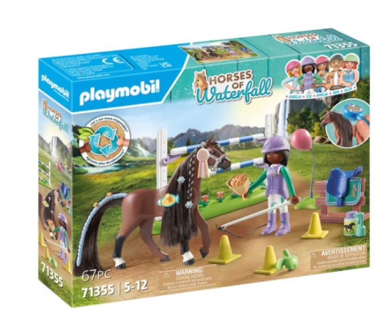 71355 Zoe & Blaze, equitation playmobil 25-10