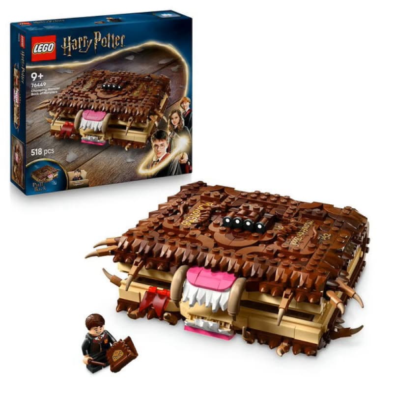 Hp 76449 Monstrueux Livre, briques lego harry potter 25-10