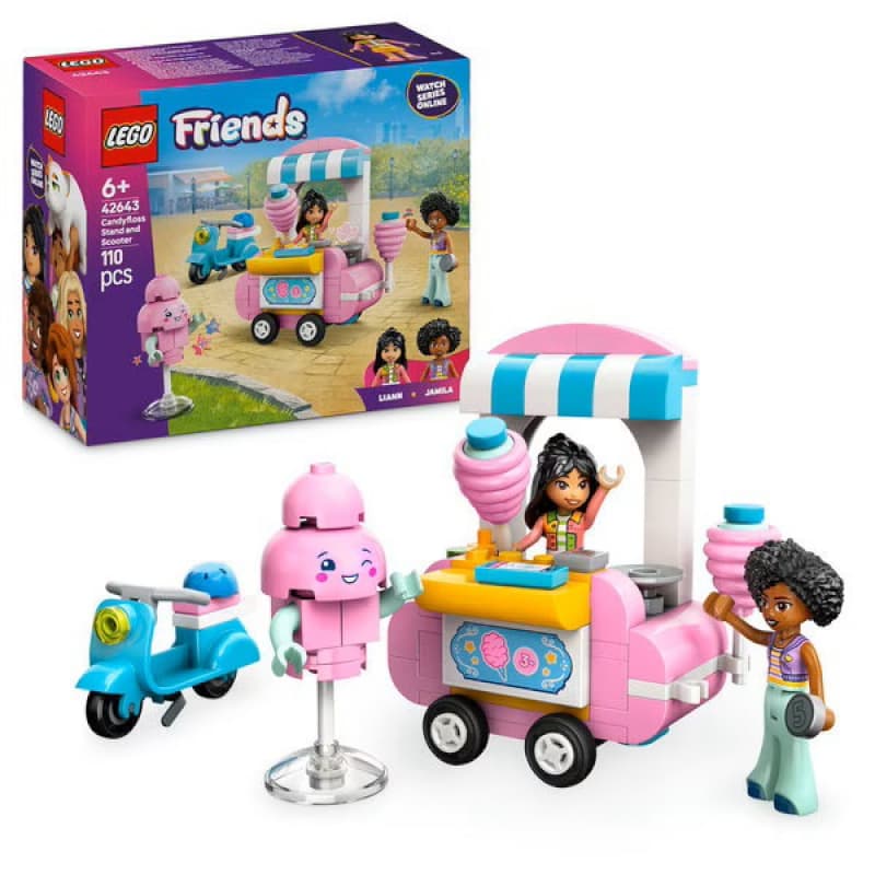 Fri 42643 Stand Barbe Pap, briques lego friends 25-10