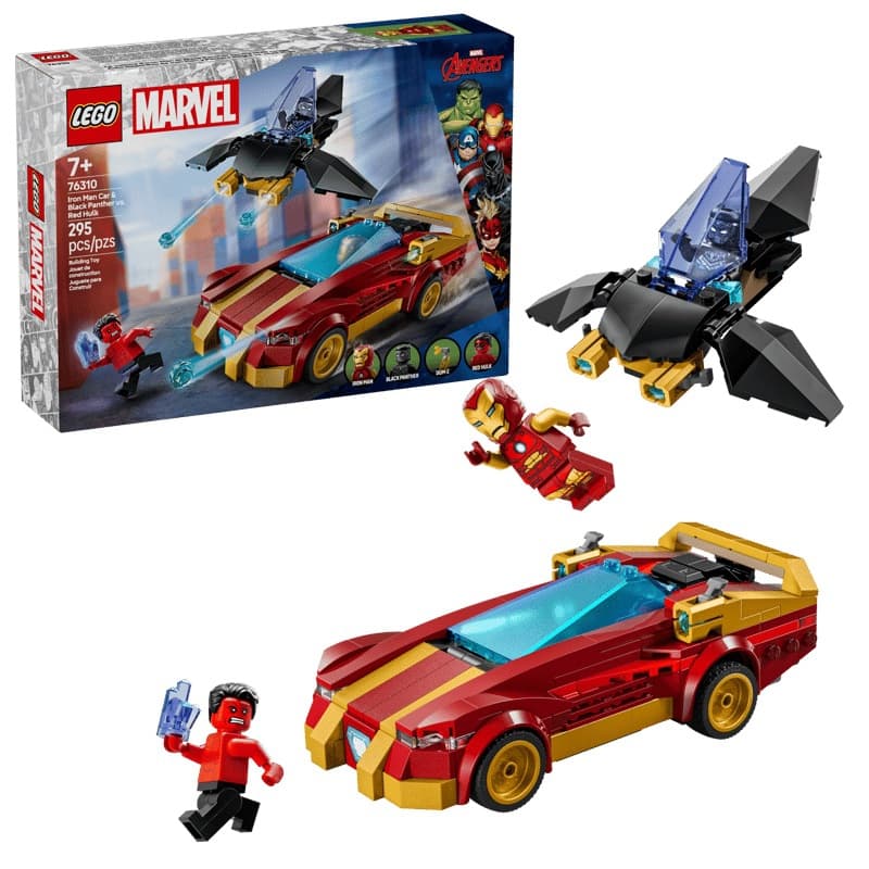 Marv 76310 Voit Iron Man, briques lego marvel super heroes 25-10