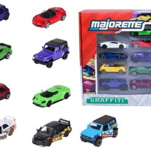 MAJORETTE SERIE LIMITEE - SET 13 VEHICULES GRAFFITI
