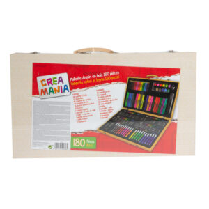 Mallette à dessin en bois