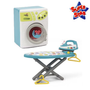 Machine à laver et fer à repasser