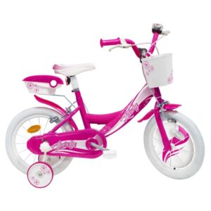 Vélo 14 pouces rose