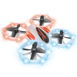Mini drone 360° lumière néon