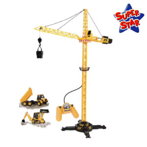 Grue 120 cm + 2 véhicules